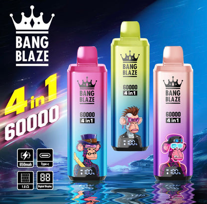BANG BLAZE 4 in 1 持ち運びシーシャ